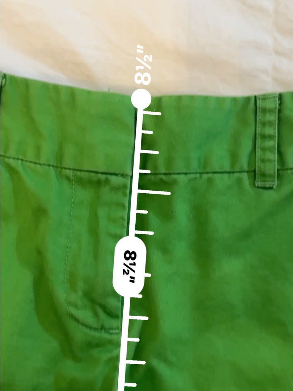 Bundle of Vineyard Vines Bright Green and yellow Chino Bermuda Shorts- like new! - Picture 12 of 12